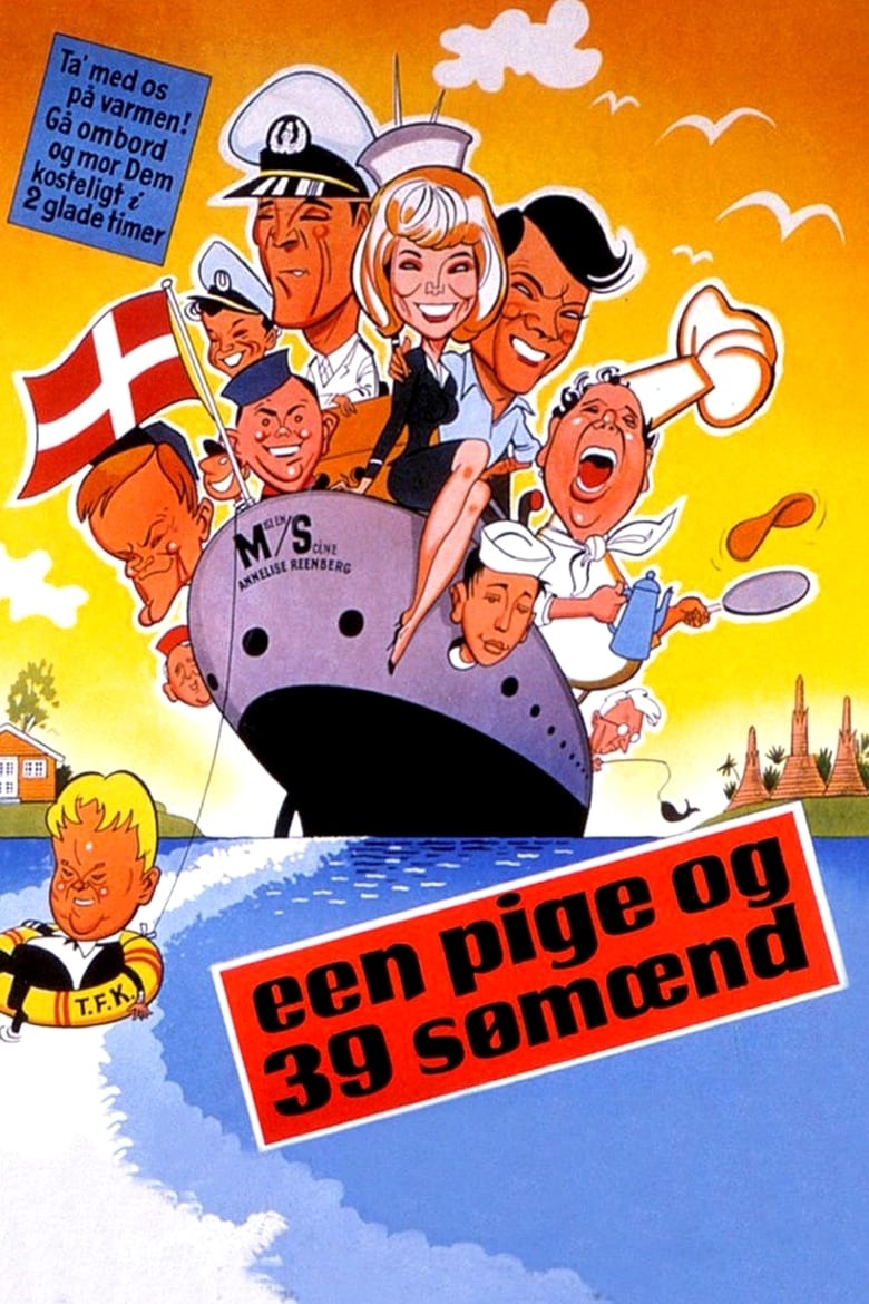 Poster of Een pige og 39 sømænd