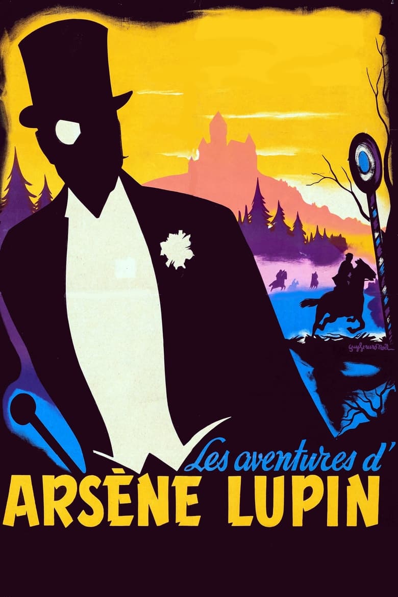 Poster of The Adventures of Arsène Lupin