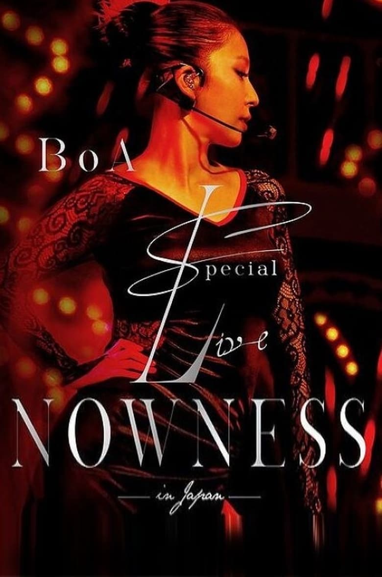 Poster of BoA Special Live NOWNESS in JAPAN