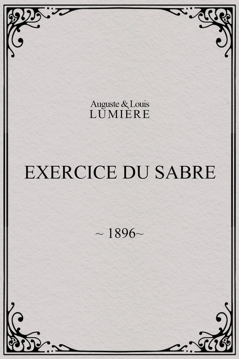 Poster of Exercice du sabre