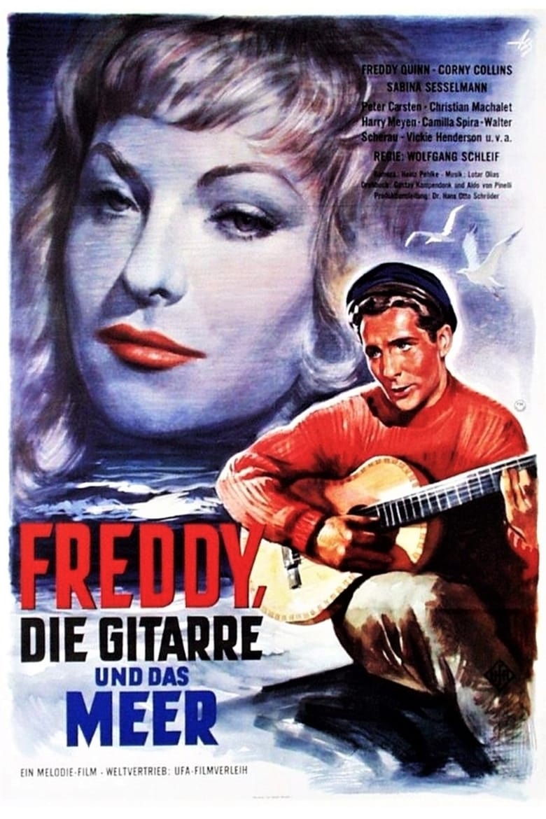 Poster of Freddy, die Gitarre und das Meer