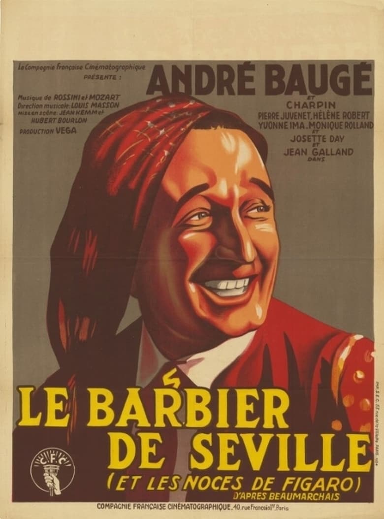 Poster of The Barber of Seville
