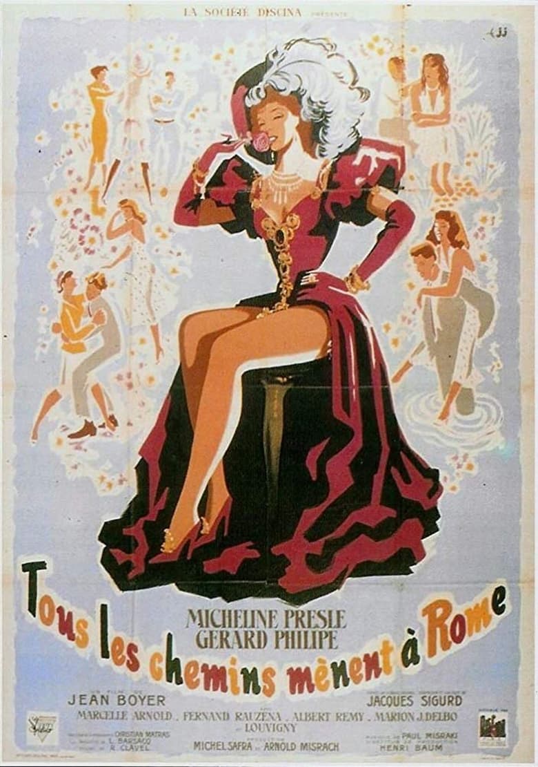 Poster of All Roads Lead to Rome