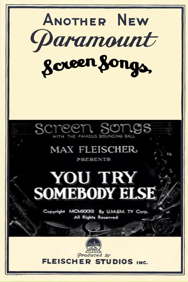 Poster of You Try Somebody Else