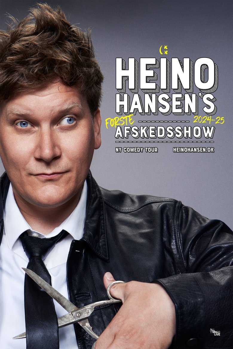 Poster of Heino Hansen's Første Afskedsshow