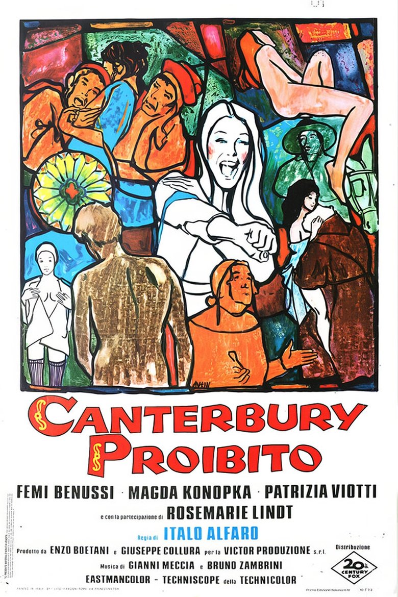 Poster of Canterbury proibito