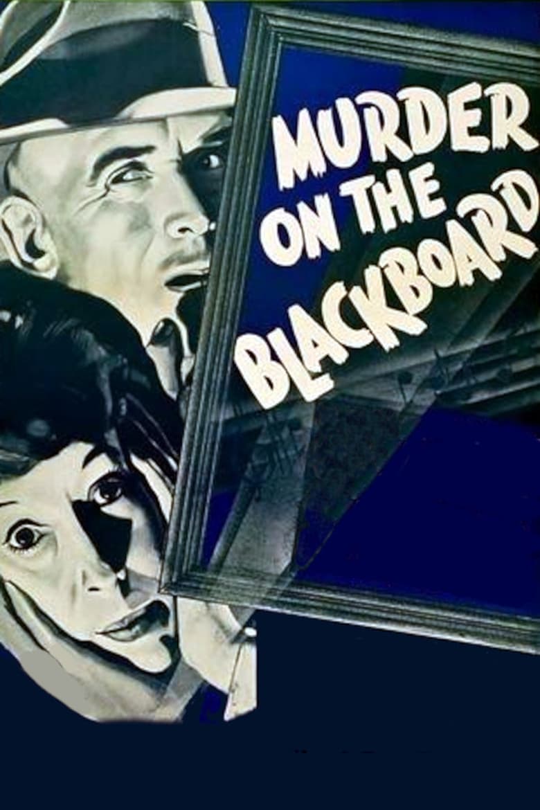 Poster of Murder on the Blackboard