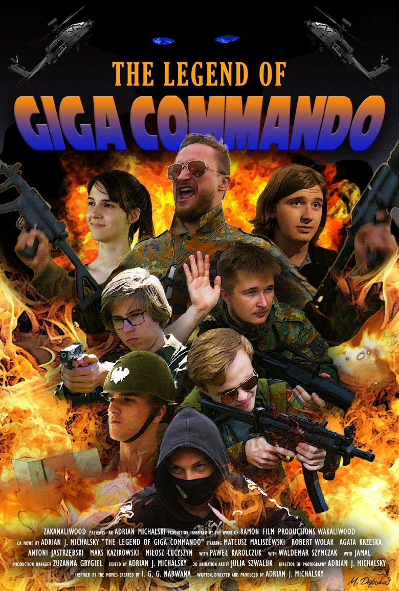 Poster of The Legend of Giga Commando