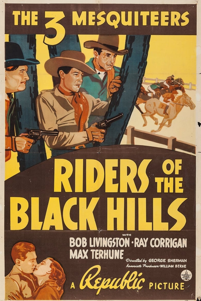 Poster of Riders of the Black Hills