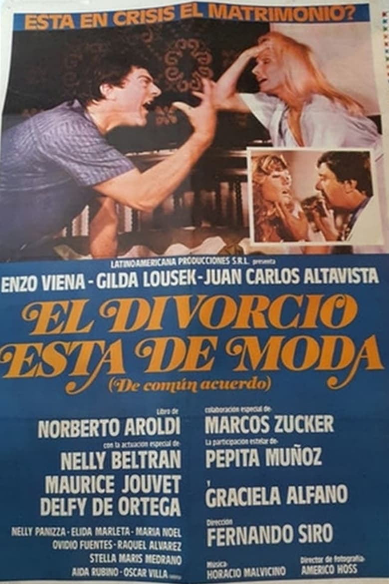 Poster of El divorcio está de moda (de común acuerdo)