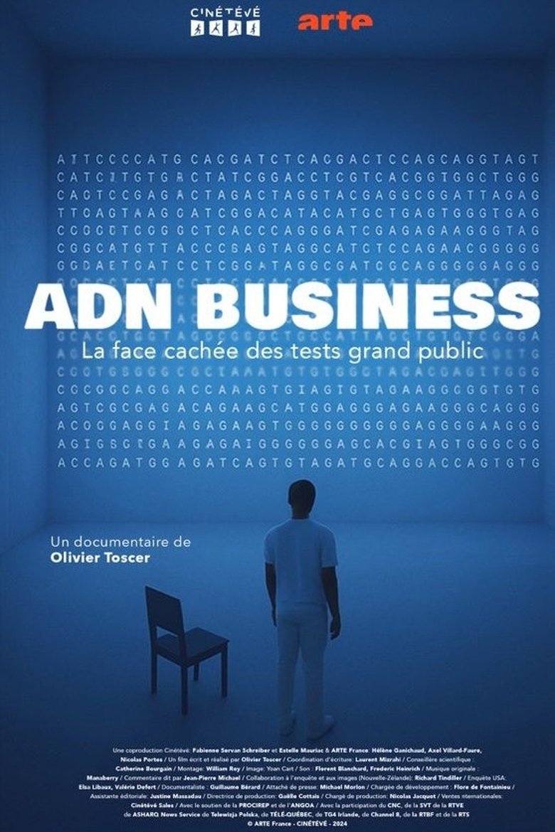 Poster of DNA business, a gene gold rush