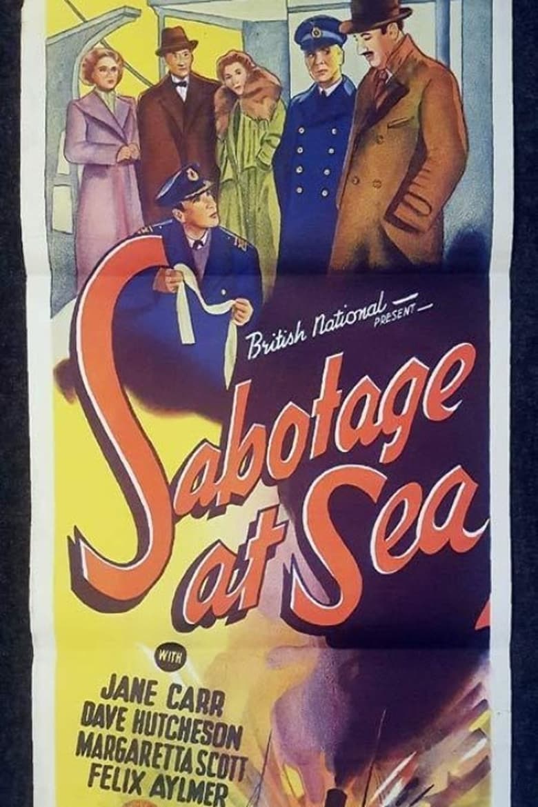 Poster of Sabotage at Sea