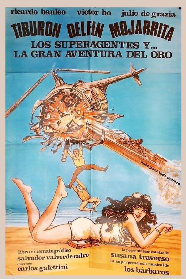 Poster of Los superagentes y la gran aventura del oro