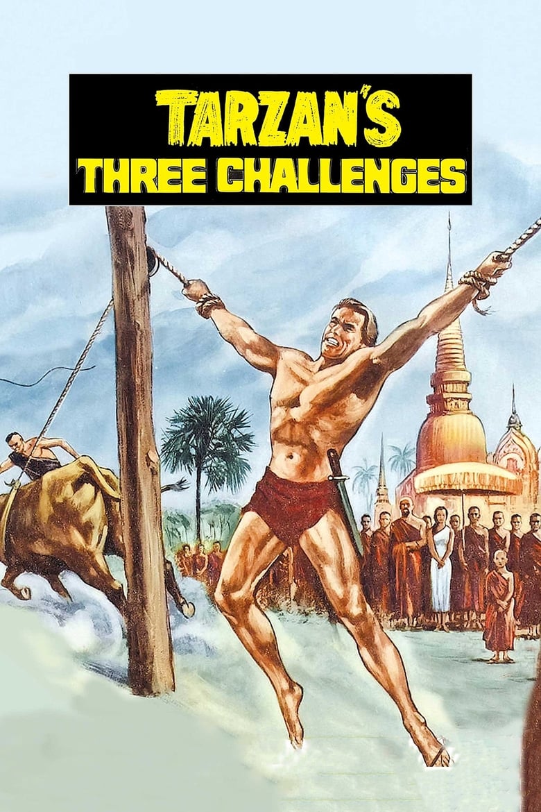 Poster of Tarzan's Three Challenges