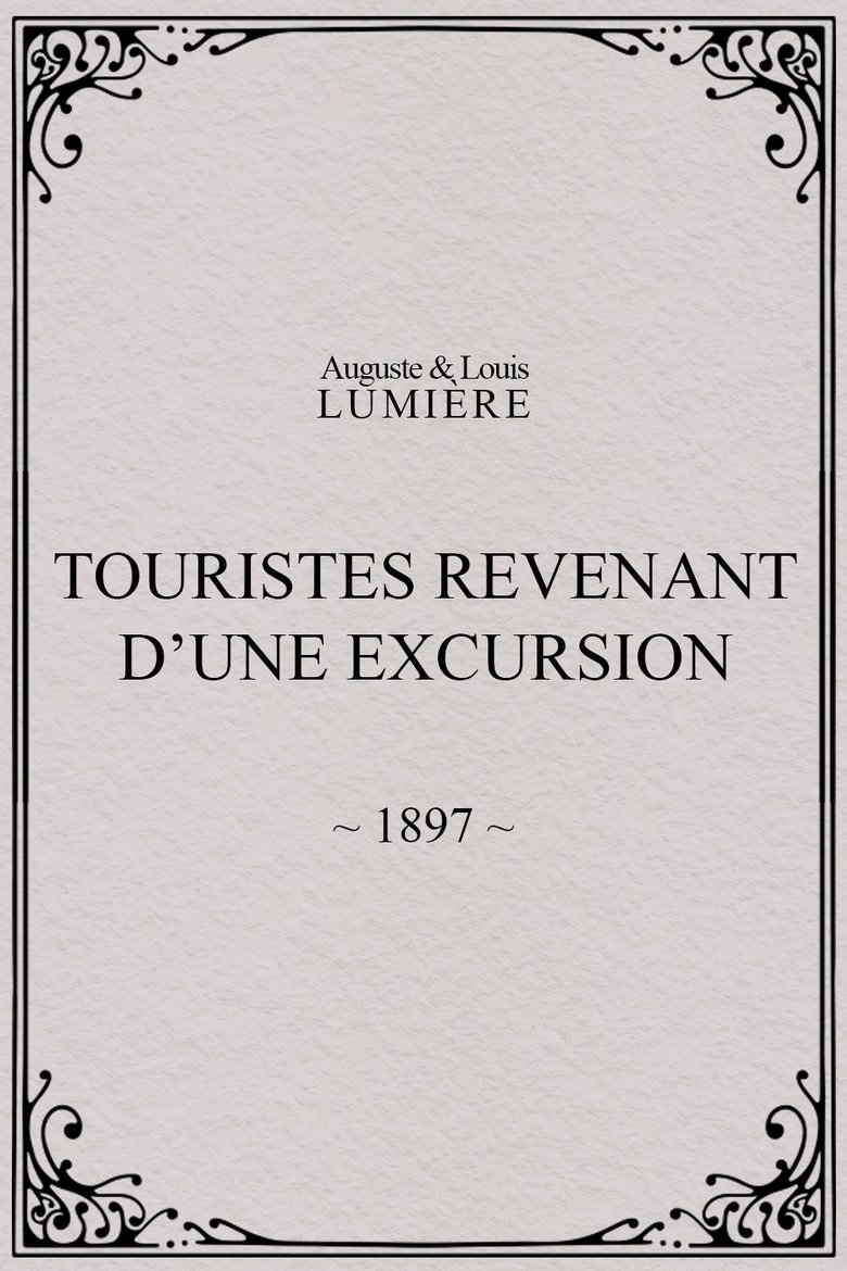 Poster of Touristes revenant d’une excursion
