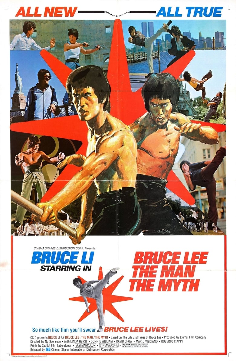 Poster of Bruce Lee: The Man, The Myth