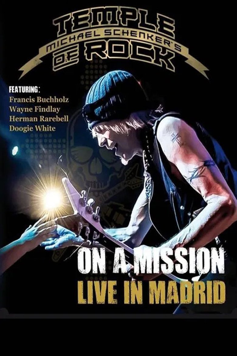 Poster of Michael Schenker's Temple of Rock - On a Mission: Live in Madrid
