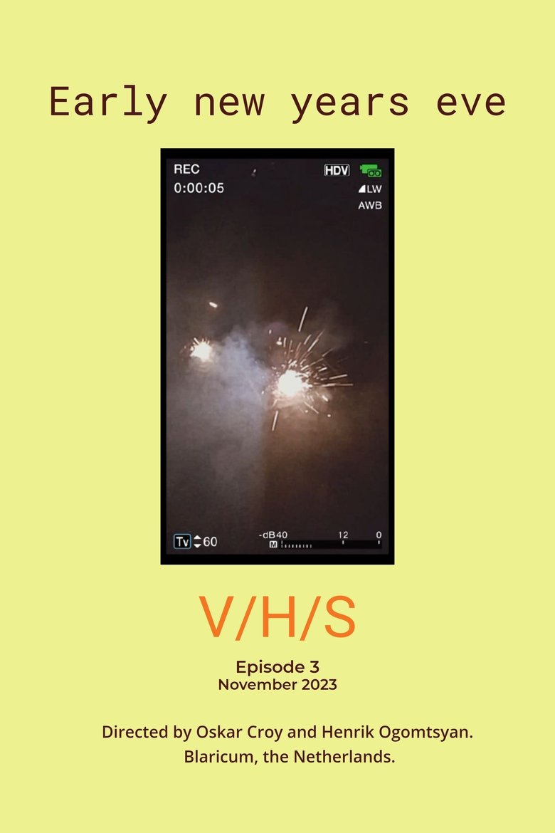 Poster of V/H/S  - early new years eve