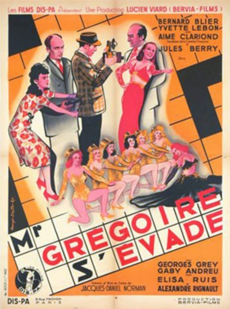 Poster of Mr. Gregoire Runs Away