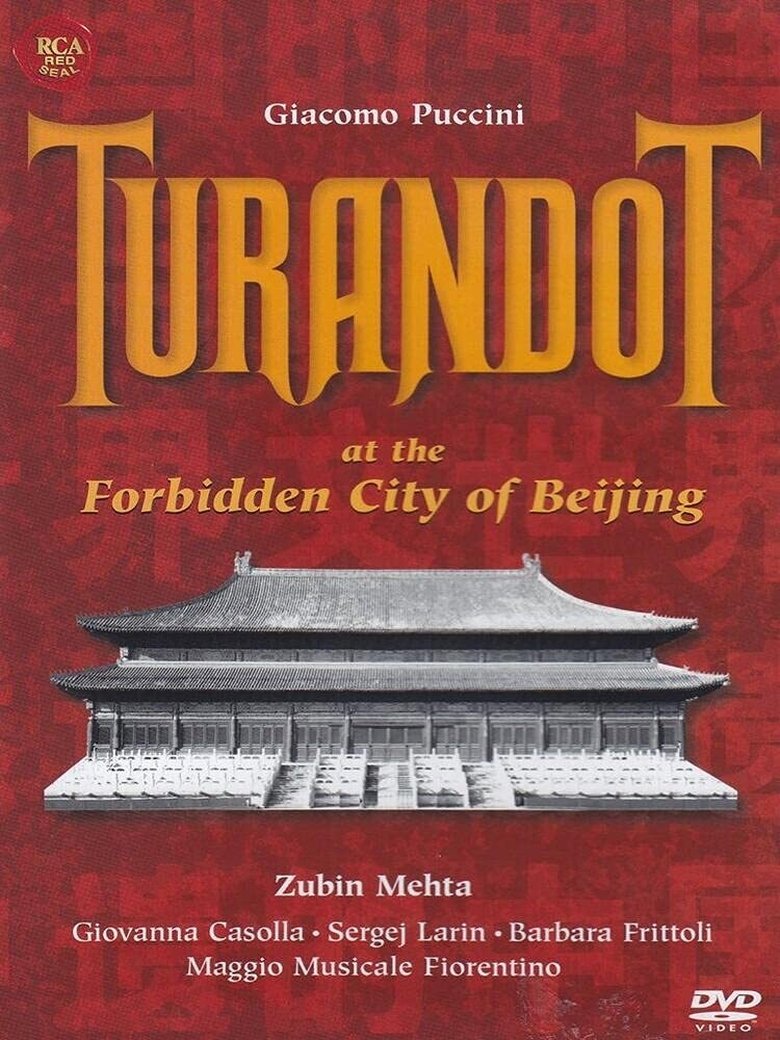 Poster of Puccini: Turandot at the Forbidden City of Beijing