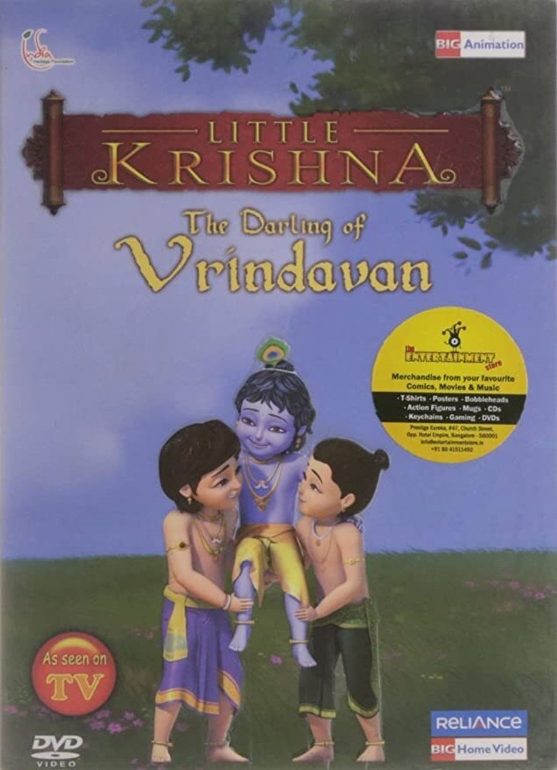 Poster of Little Krishna - The Darling of Vrindavan