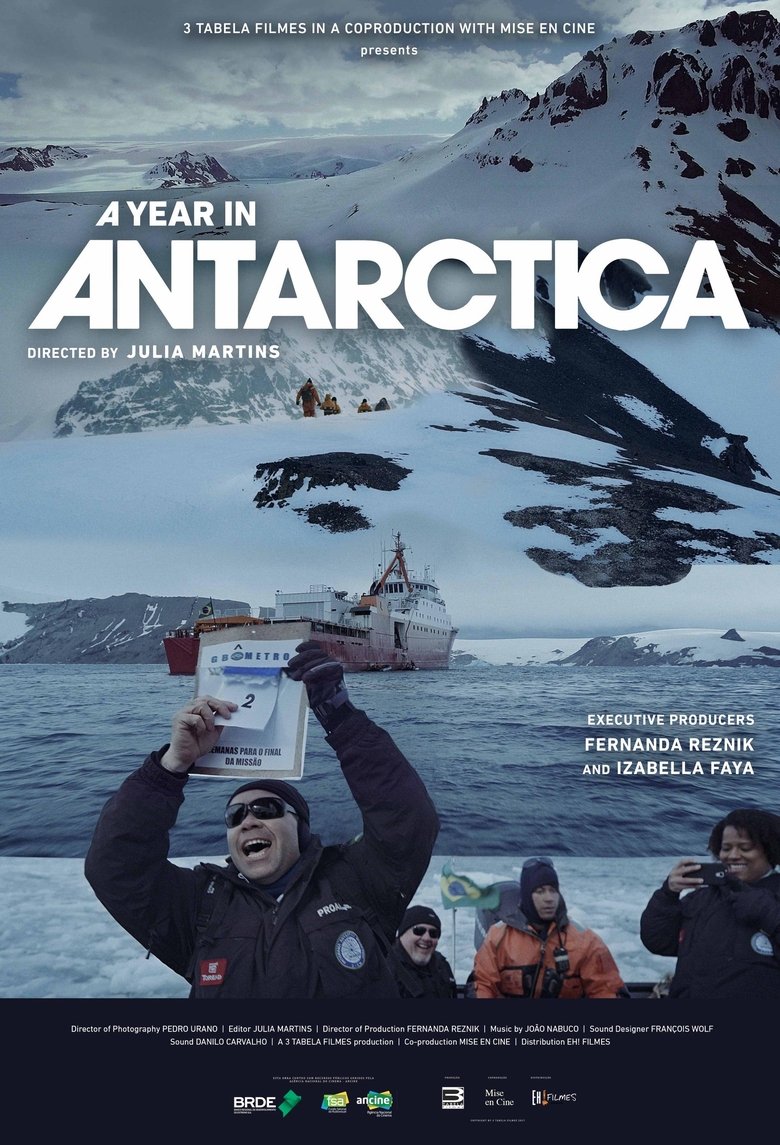 Poster of A Year in Antarctica