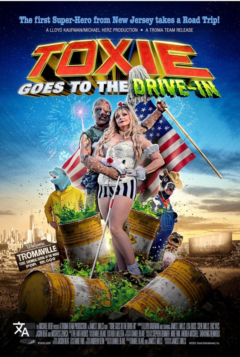 Poster of Toxie Goes To The Drive In