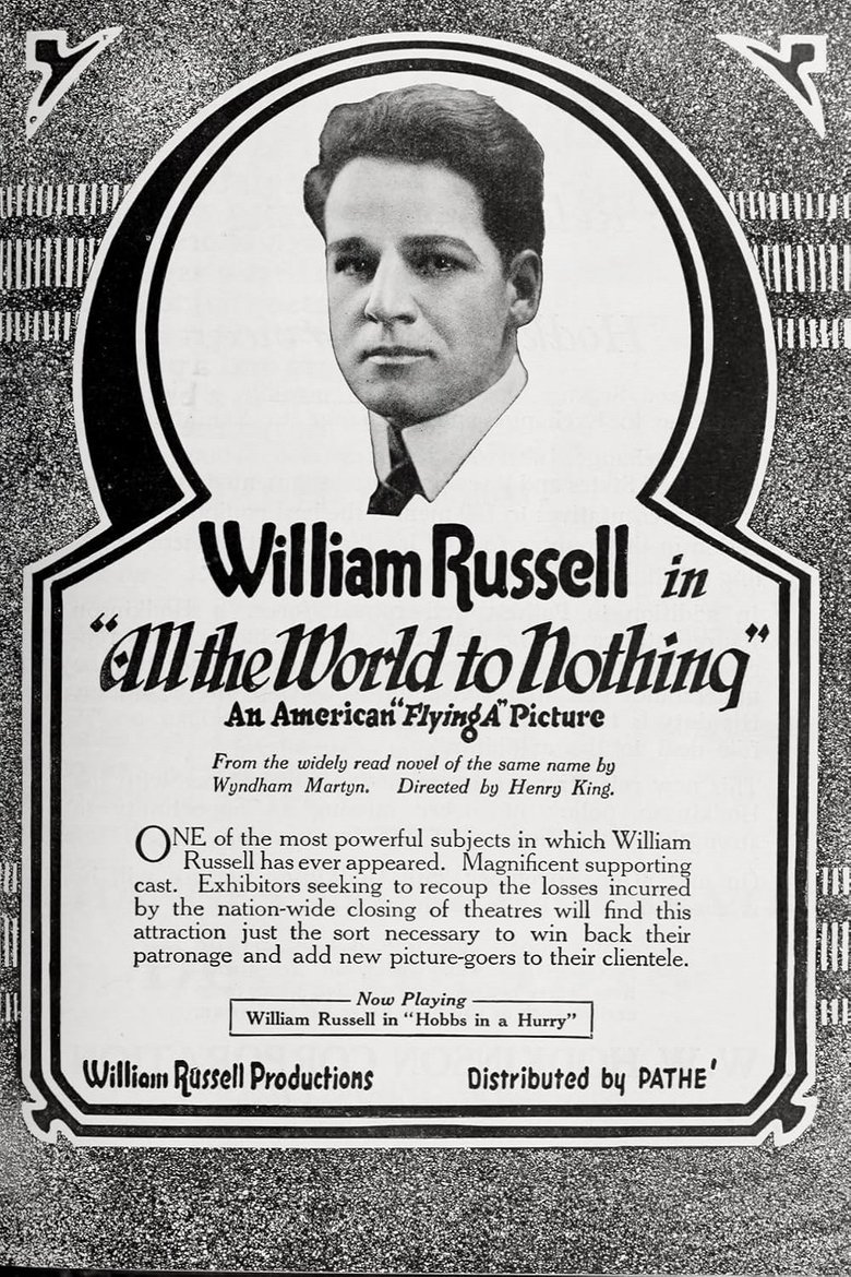 Poster of All the World to Nothing