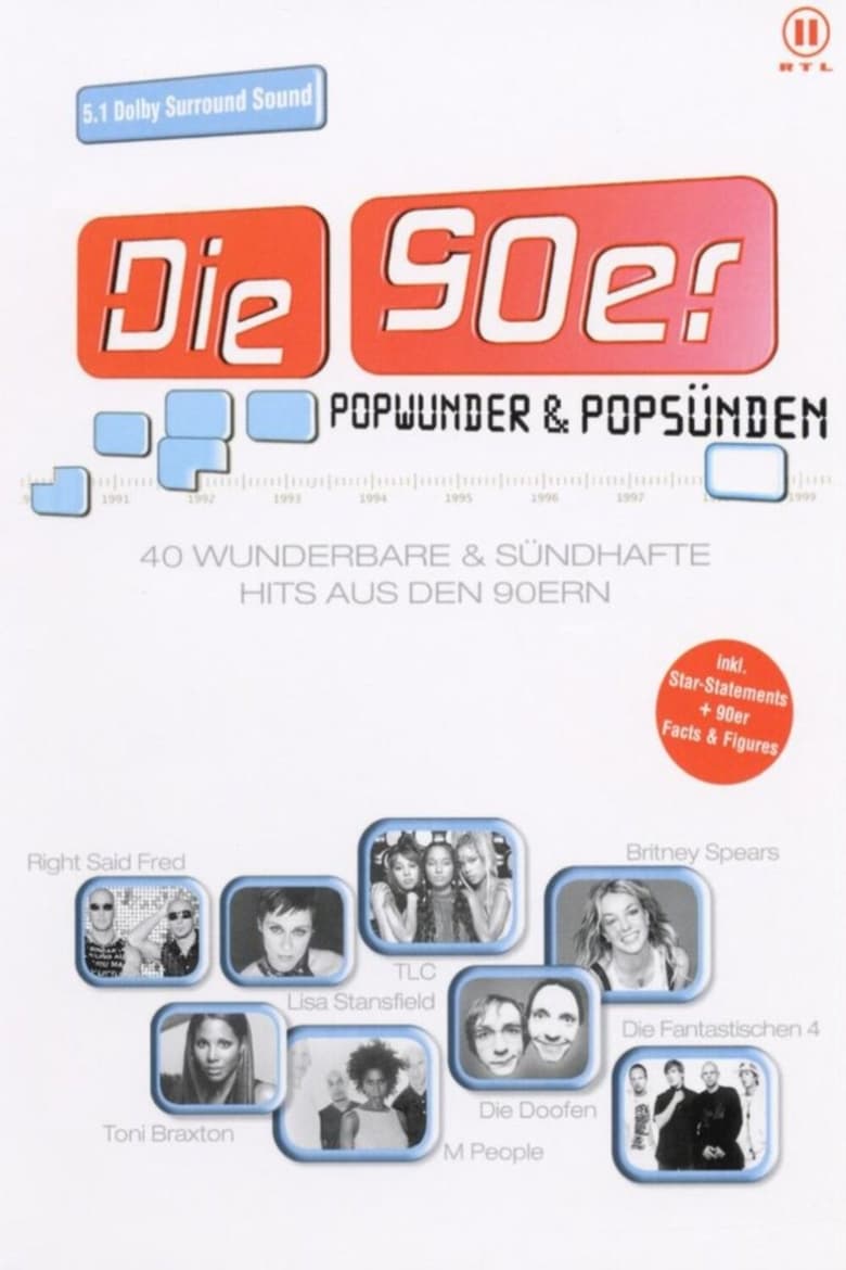 Poster of Die 90er - Popwunder & Popsünden