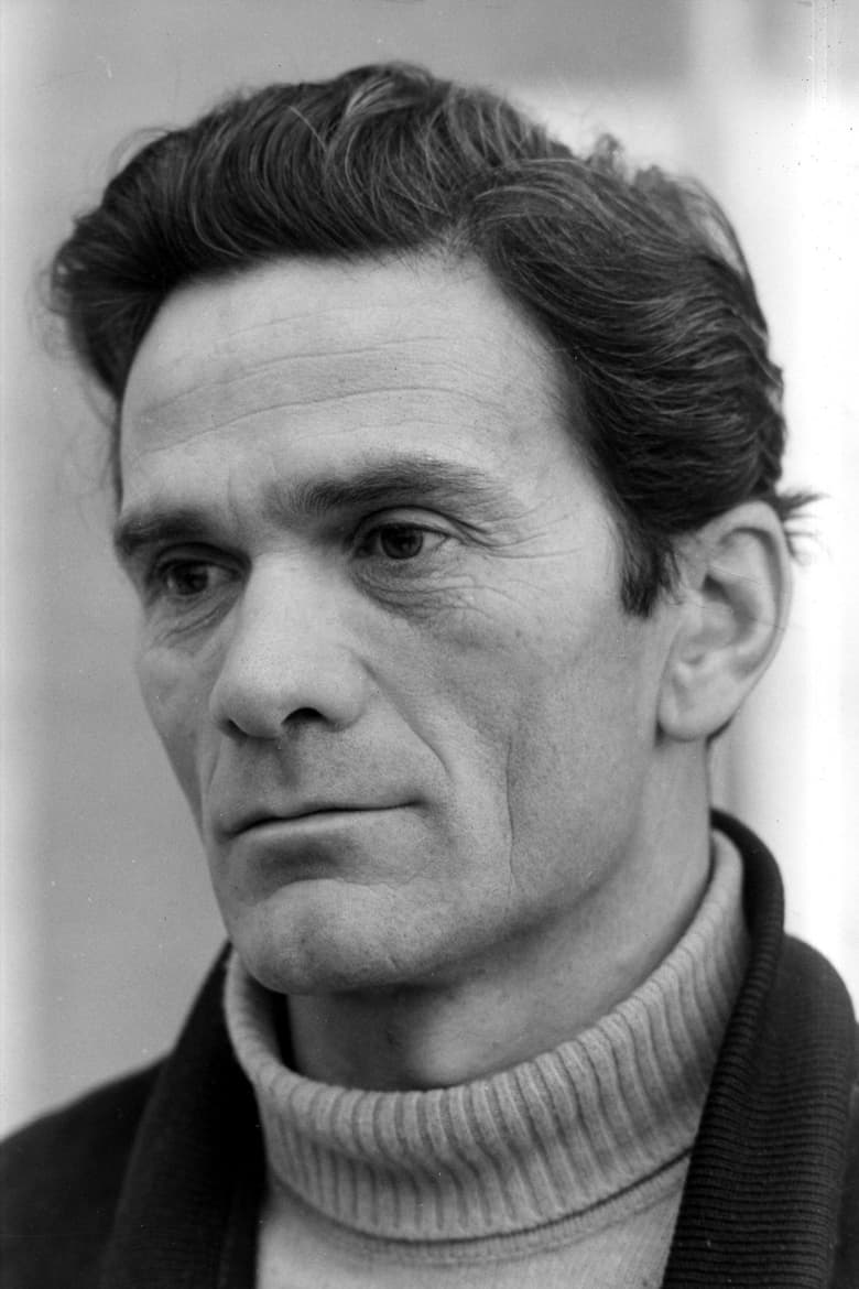 Portrait of Pier Paolo Pasolini