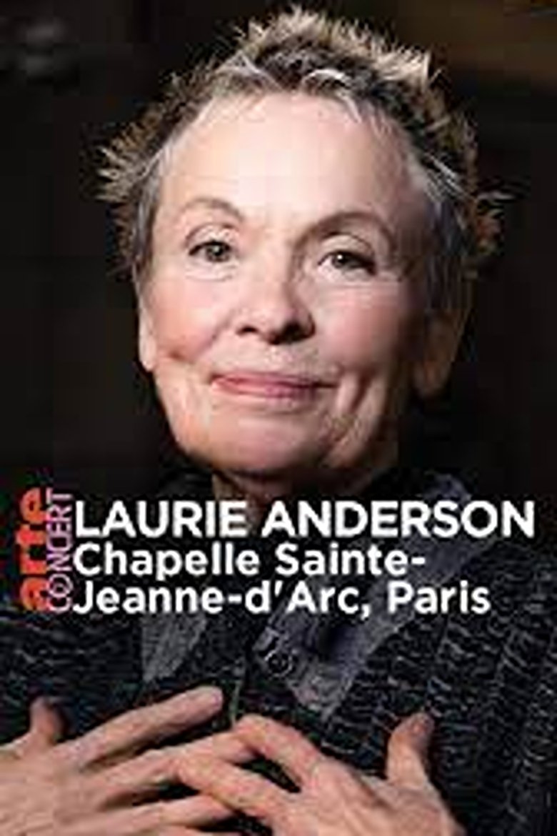 Poster of Laurie Anderson Saint Joan of Arc Basilica, Paris