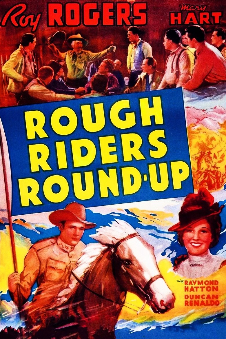 Poster of Rough Riders' Round-up
