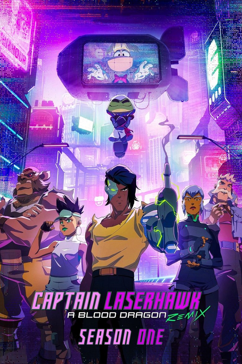 Poster of Episodes in Captain Laserhawk  A Blood Dragon Remix - Season 1 - Season 1