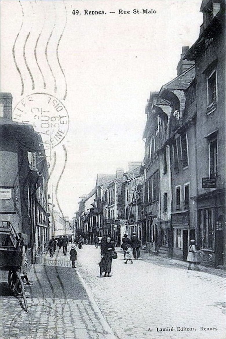 Poster of Once upon a time in Saint Malo street