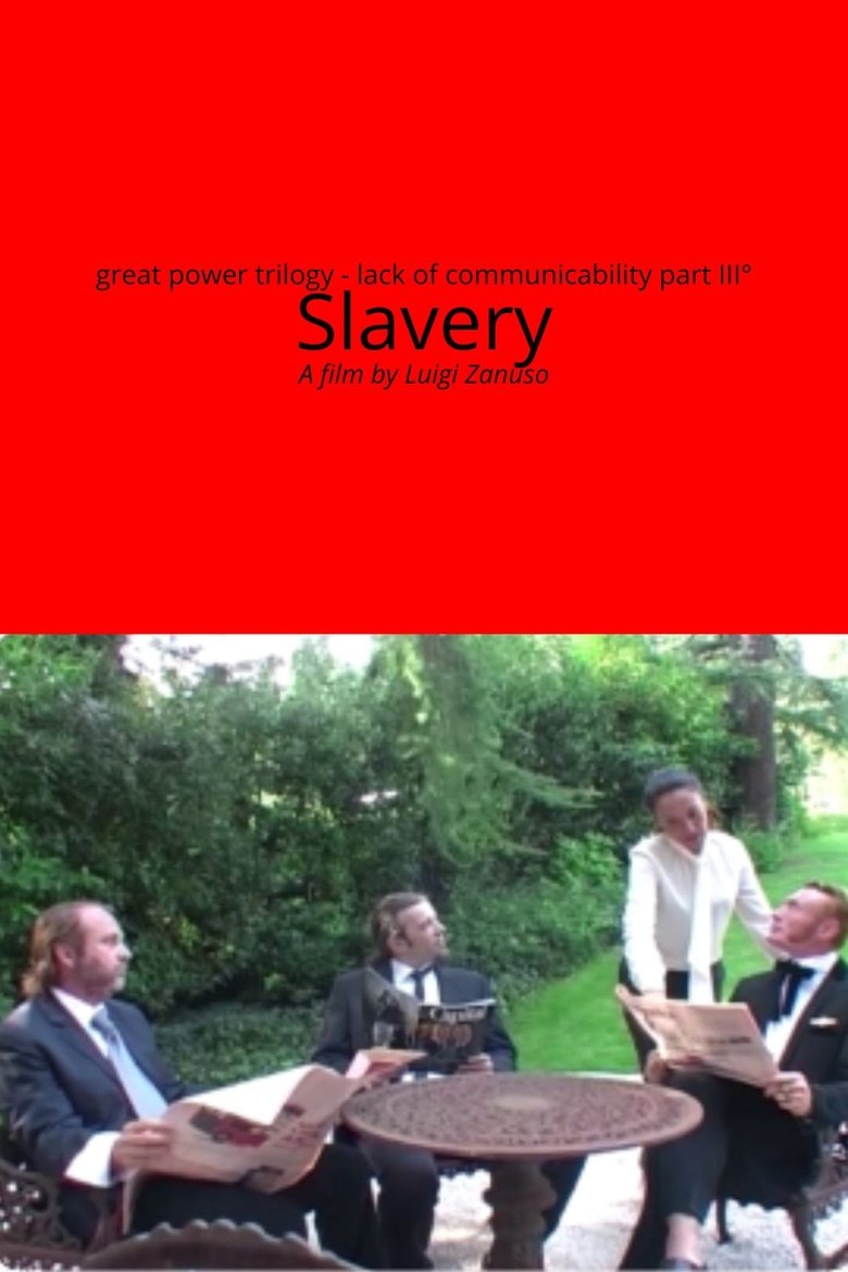 Poster of Lack of communicability part III° - Slavery