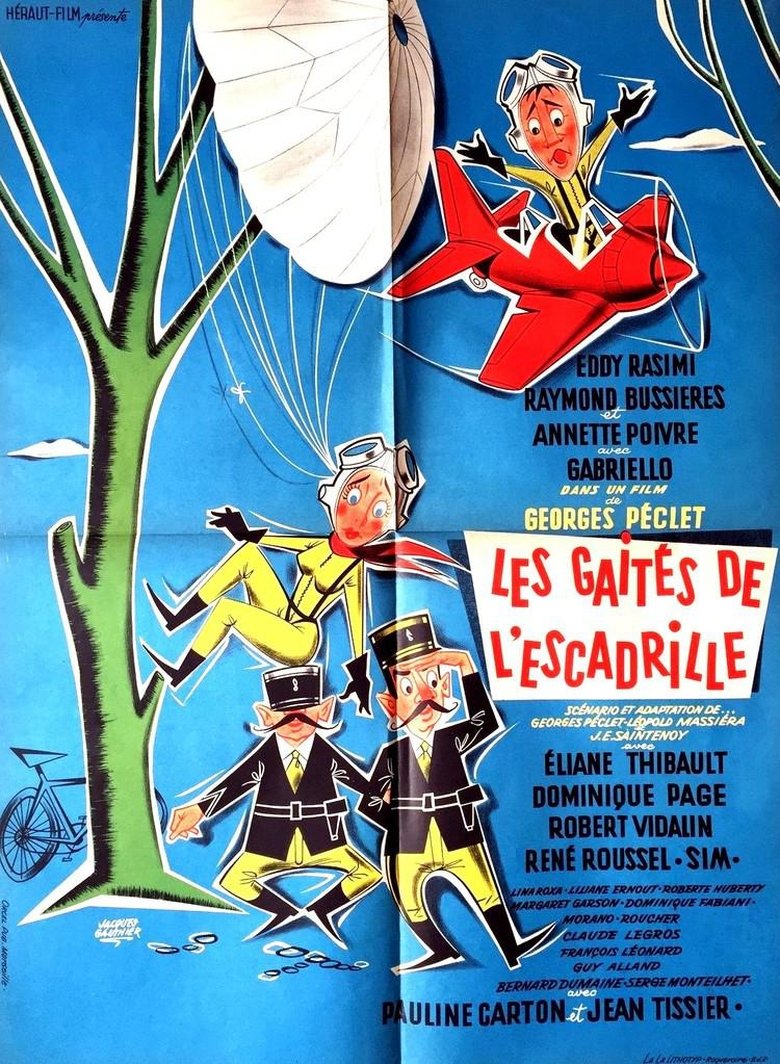 Poster of Les gaités de l’escadrille