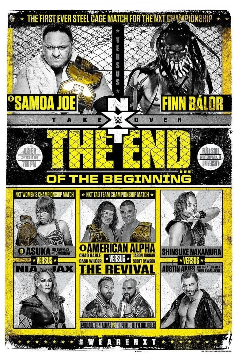 Poster of NXT TakeOver: The End