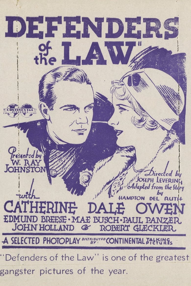 Poster of Defenders of the Law