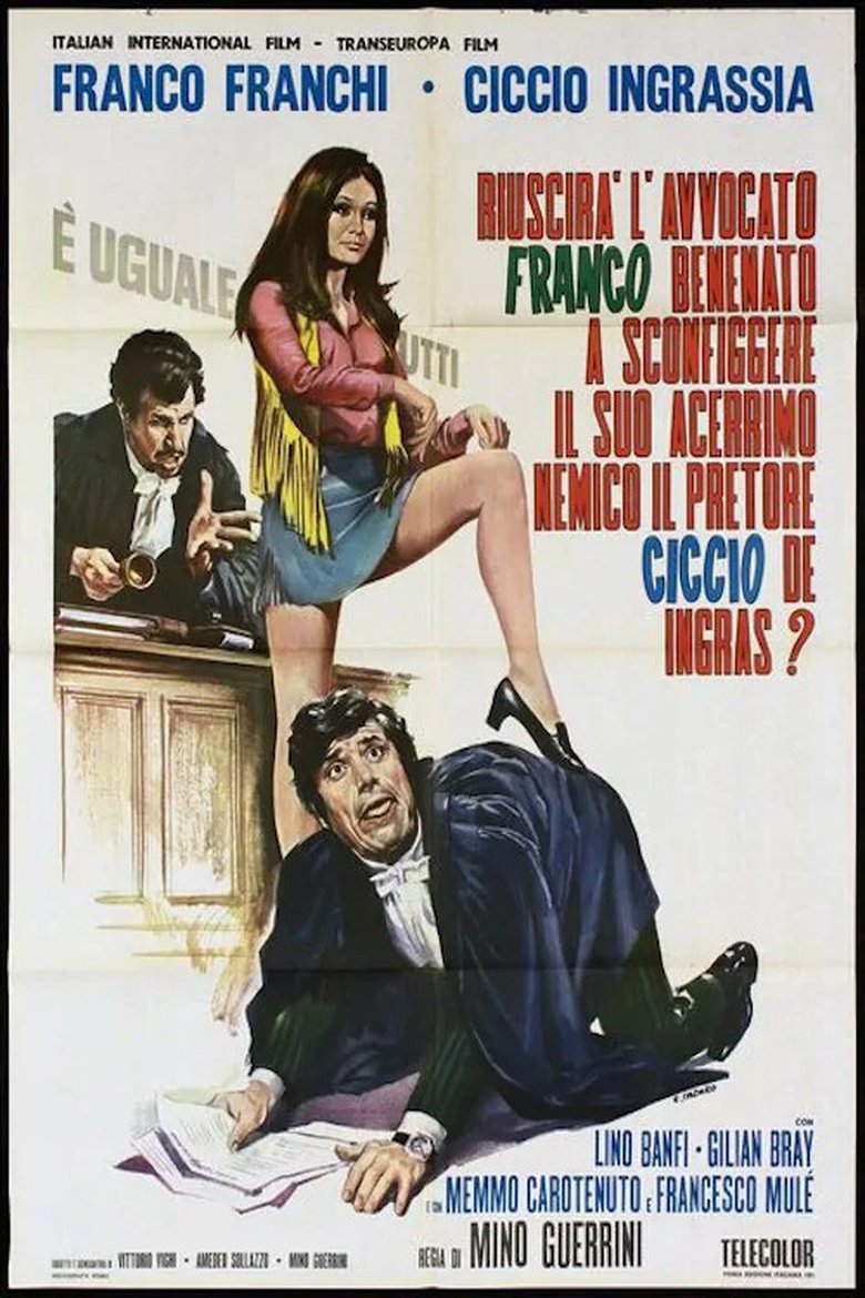 Poster of Will the Lawyer Franco Benenato Be Able to Defeat his Arch Enemy the Magistrate Ciccio De Ingras?