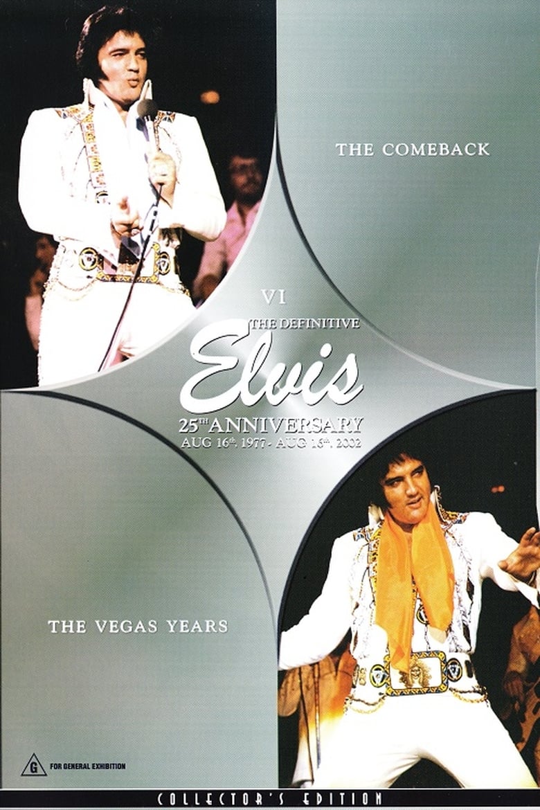 Poster of The Definitive Elvis 25th Anniversary: Vol. 6 The Comeback & The Vegas Years