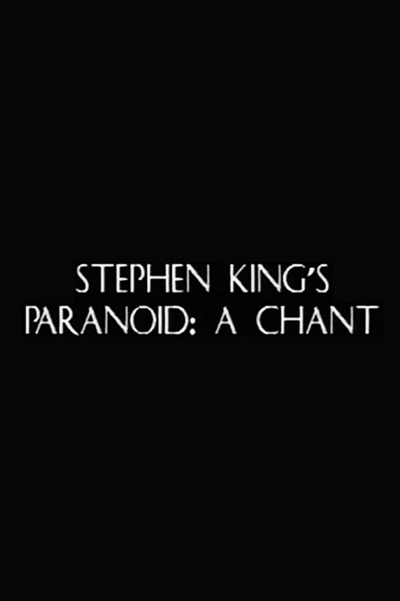 Poster of Paranoid: A Chant