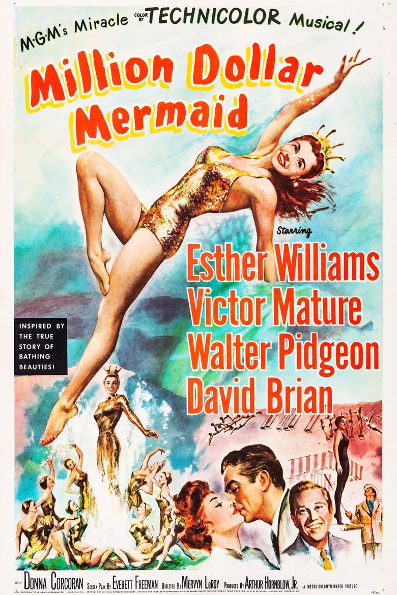 Poster of Million Dollar Mermaid