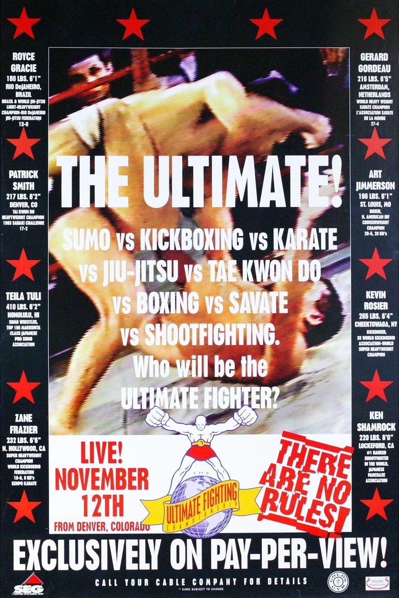 Poster of UFC 1: The Beginning