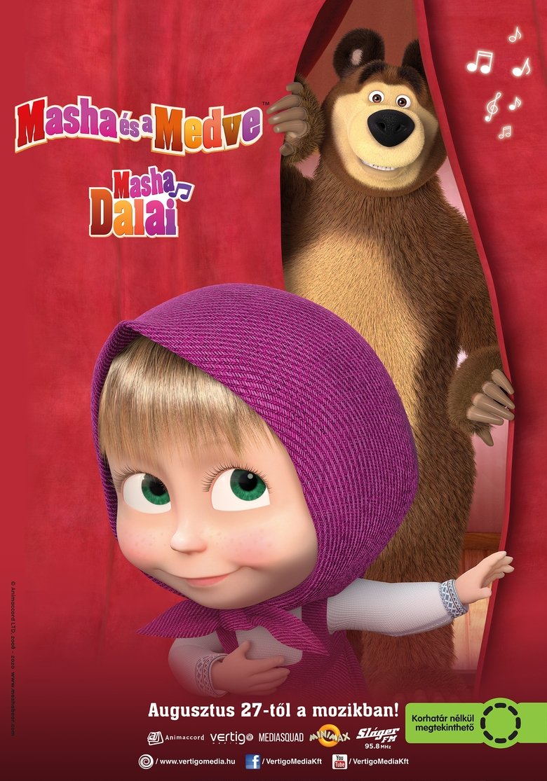 Poster of Masha and the Bear: Masha's Songs