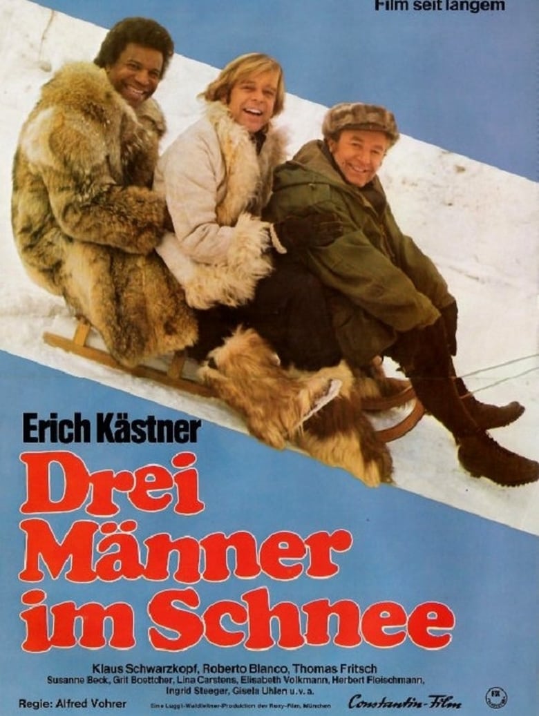 Poster of Drei Männer im Schnee