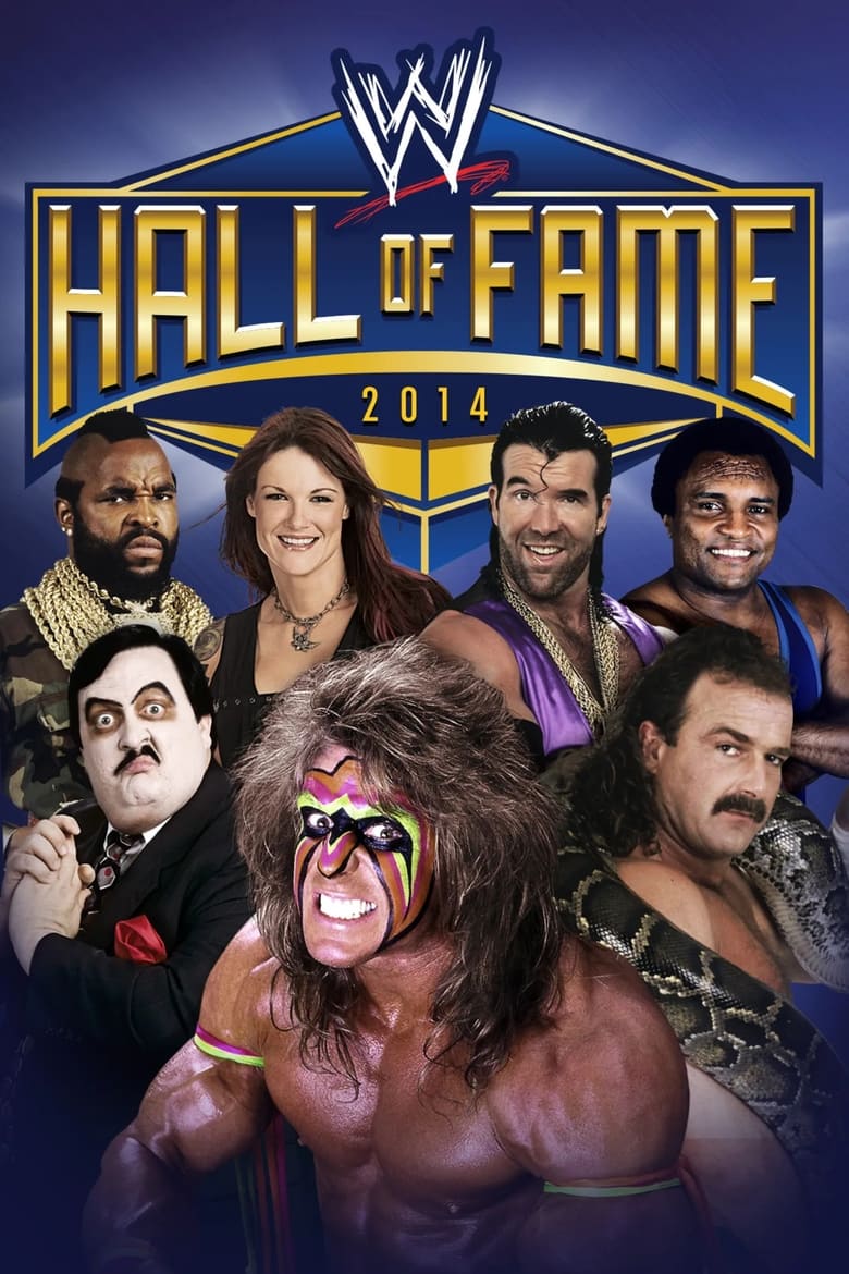 Poster of WWE Hall Of Fame 2014