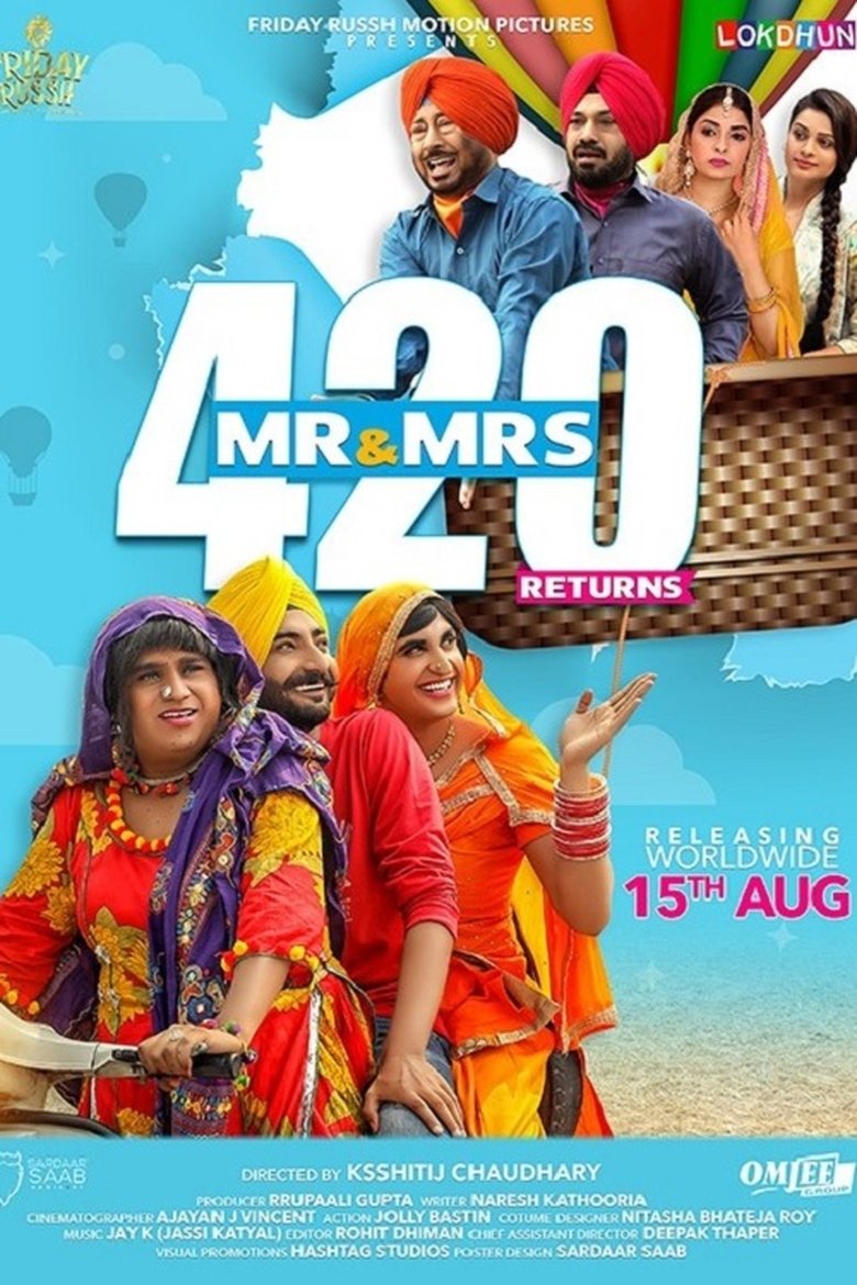Poster of Mr & Mrs 420 Returns