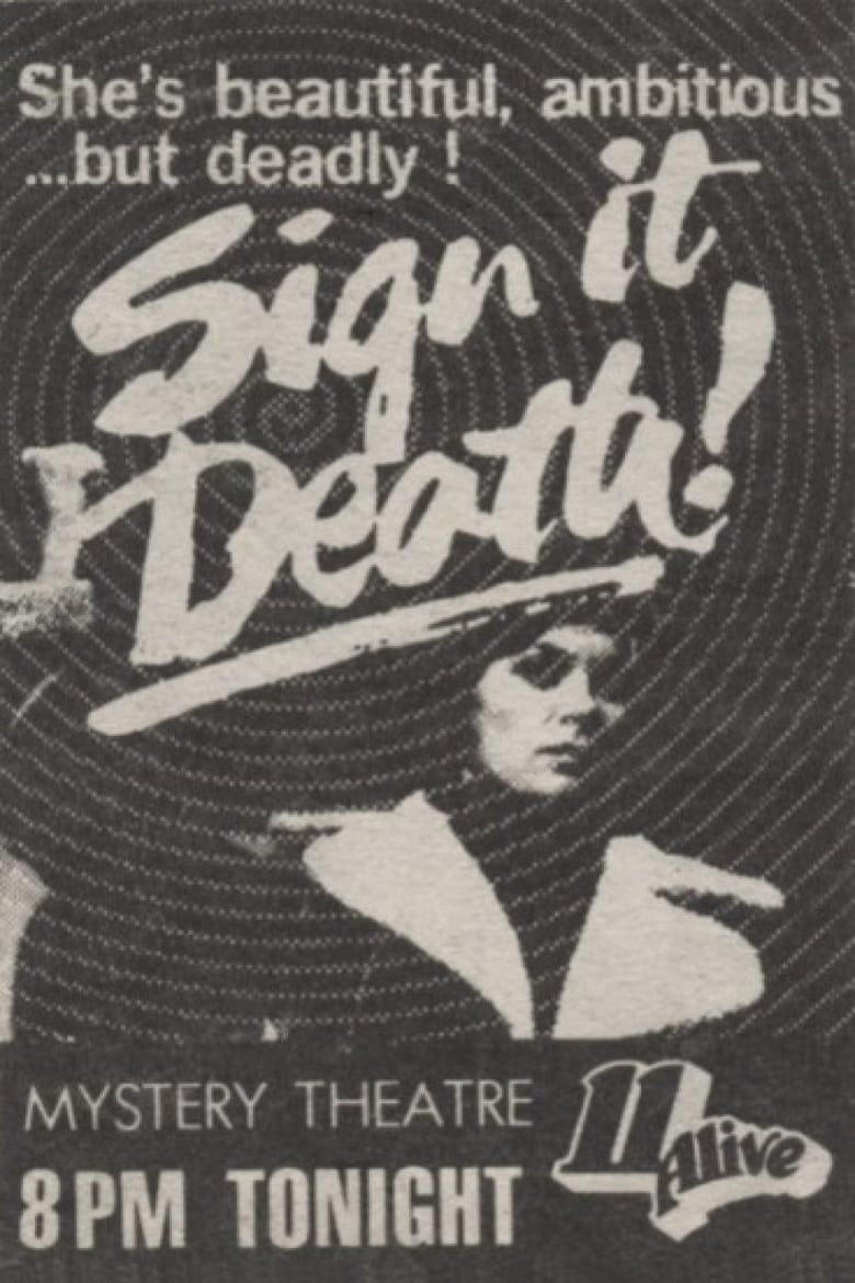Poster of Sign It Death