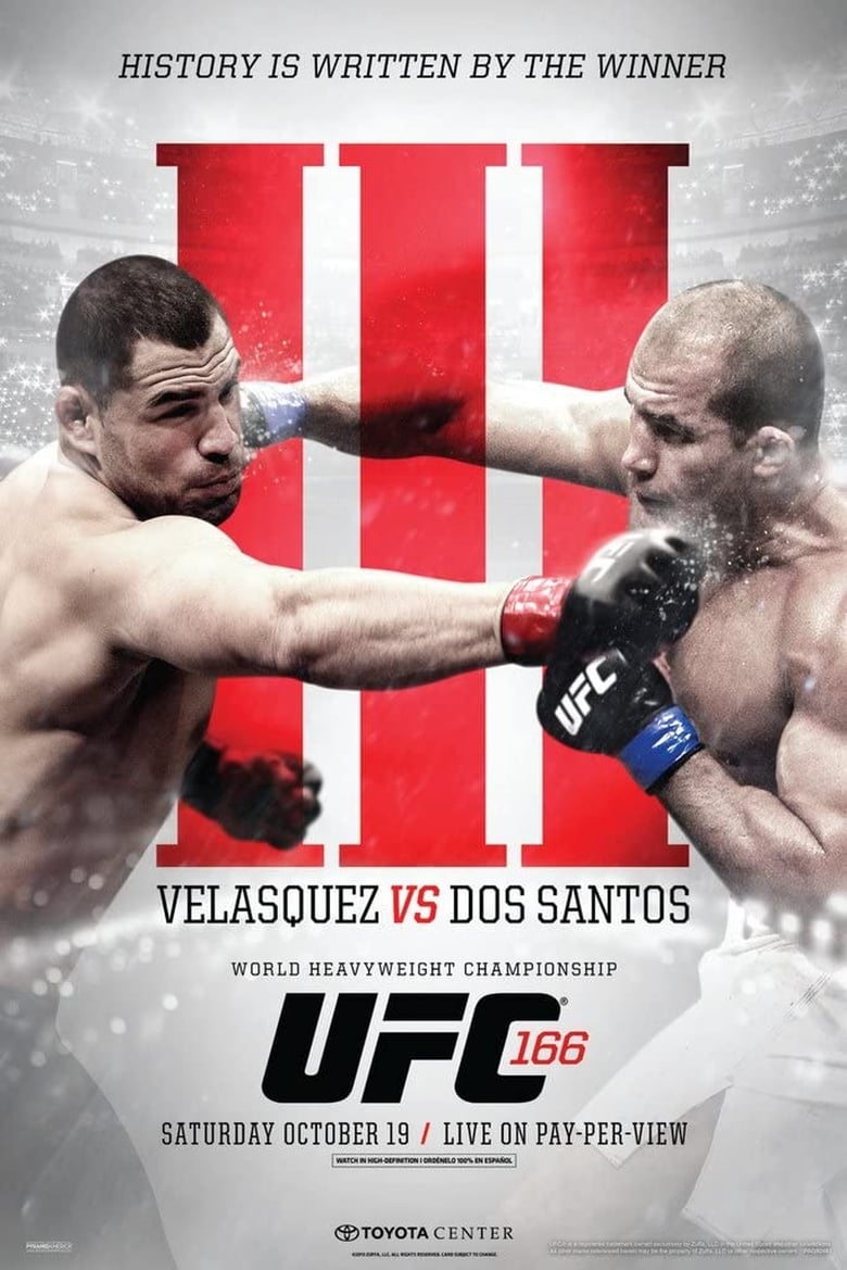 Poster of UFC 166: Velasquez vs. Dos Santos III