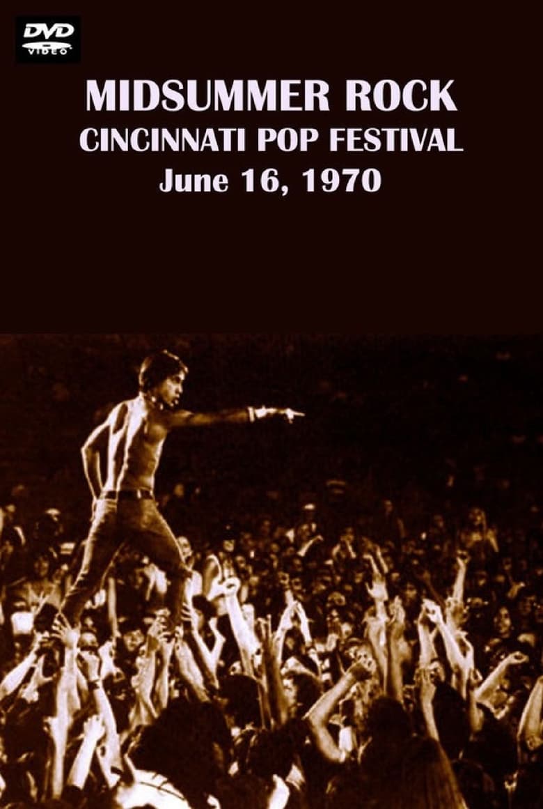 Poster of Midsummer Rock: The Cincinnati Pop Festival 1970